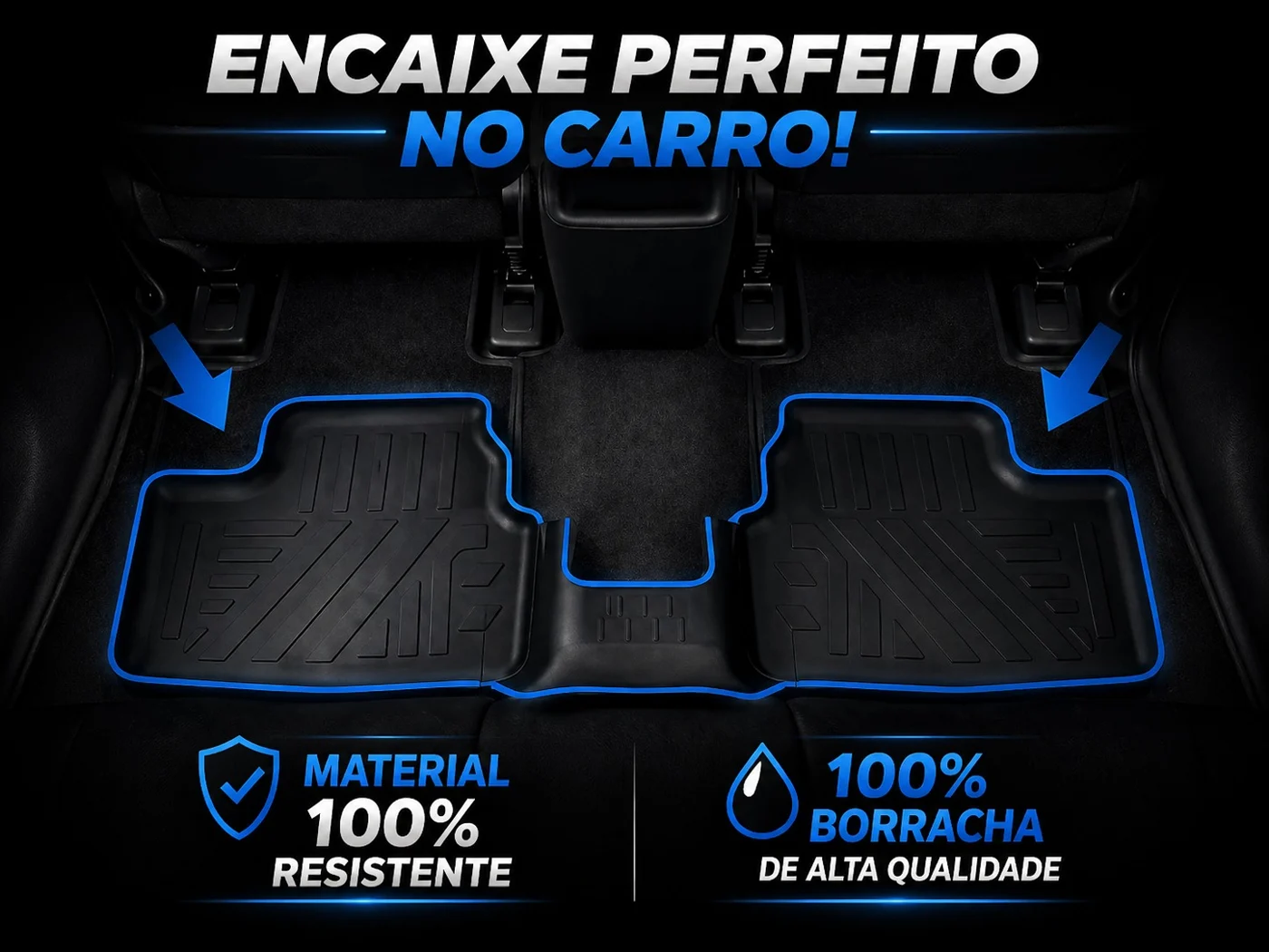Kit Tapete Bandeja 3D Premium - Impermeável — imagem 6